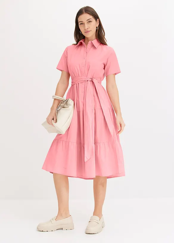 Bluskl&auml;nning i elastisk bomullsmix, bonprix