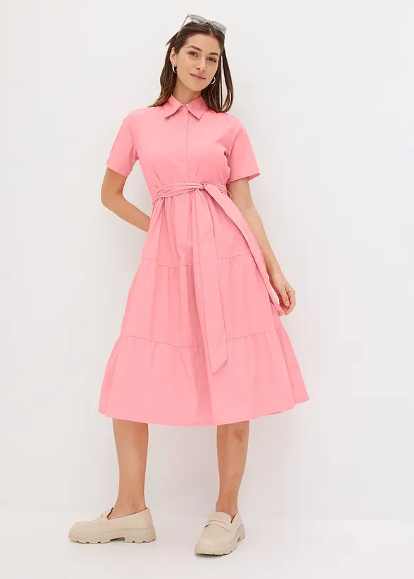 Bluskl&auml;nning i elastisk bomullsmix, bonprix