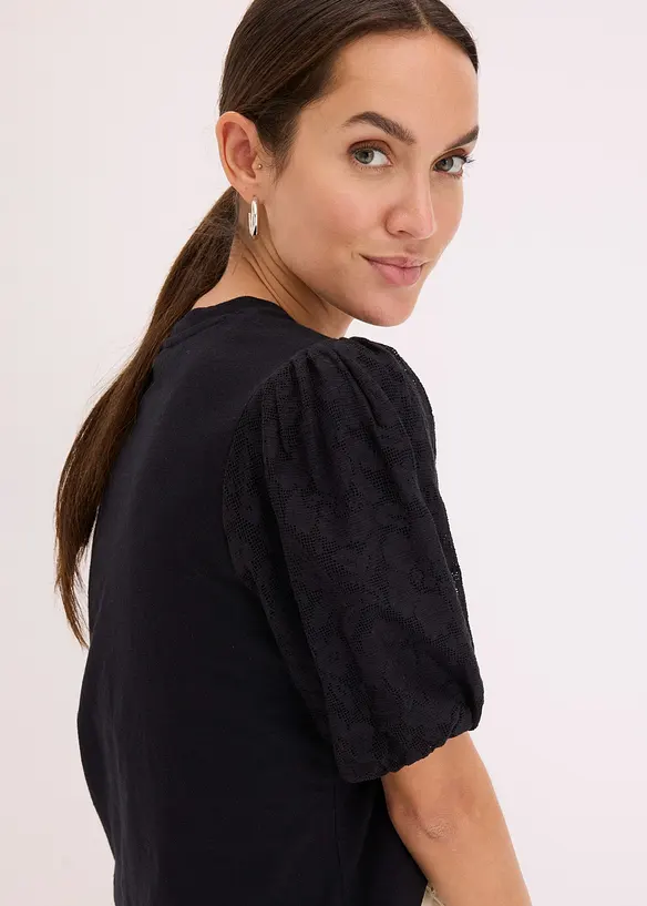 Topp av ren bomull, bonprix