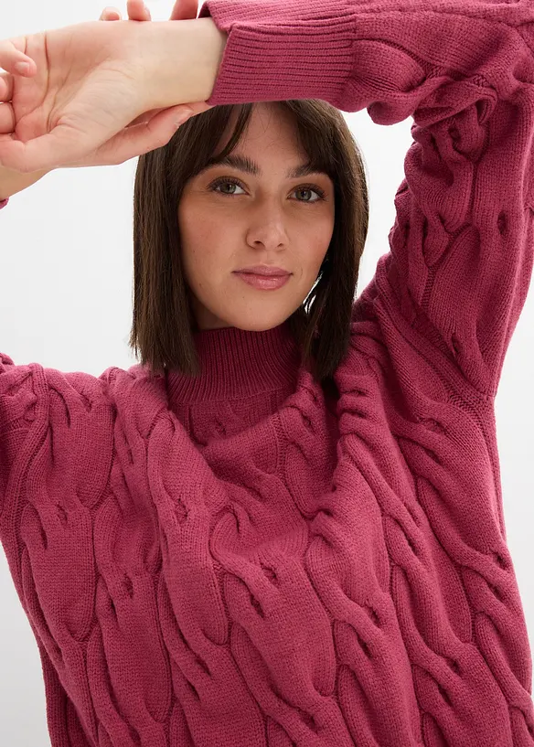 Oversizetr&ouml;ja i mjuk viskosmix, bonprix