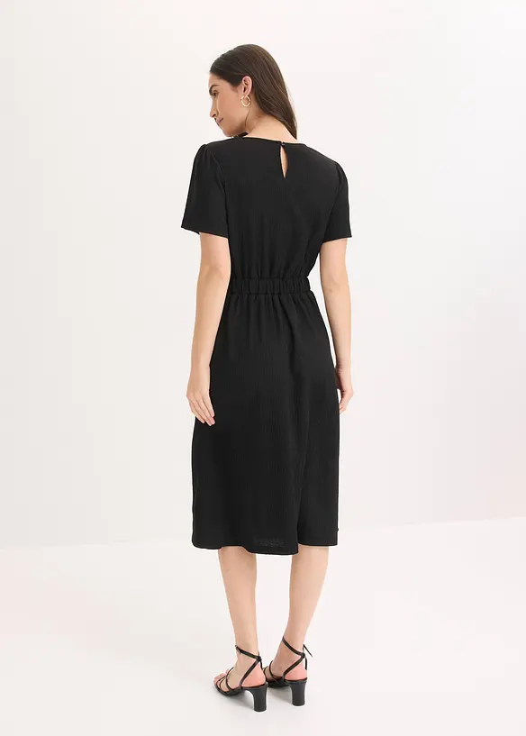 Utst&auml;lld jerseykl&auml;nning, bonprix