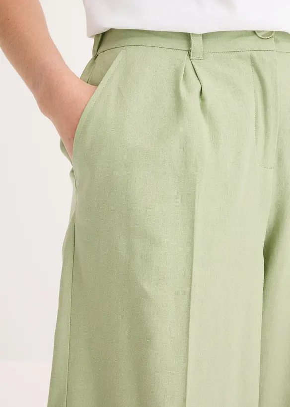 Shorts i linnemix, bonprix