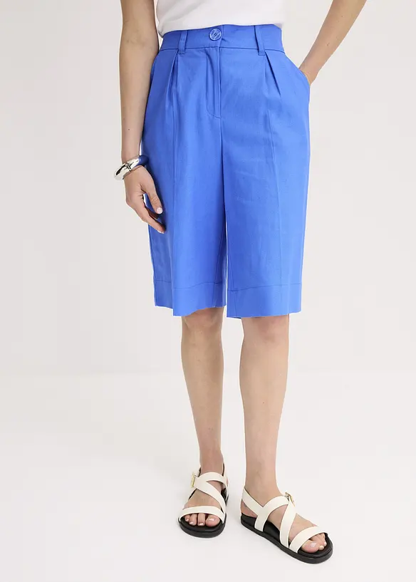 Shorts i linnemix, bonprix