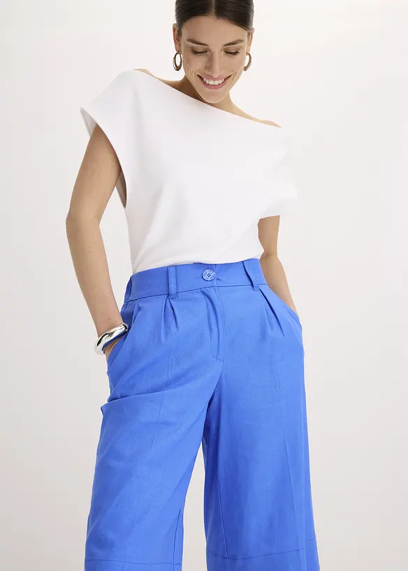 Shorts i linnemix, bonprix