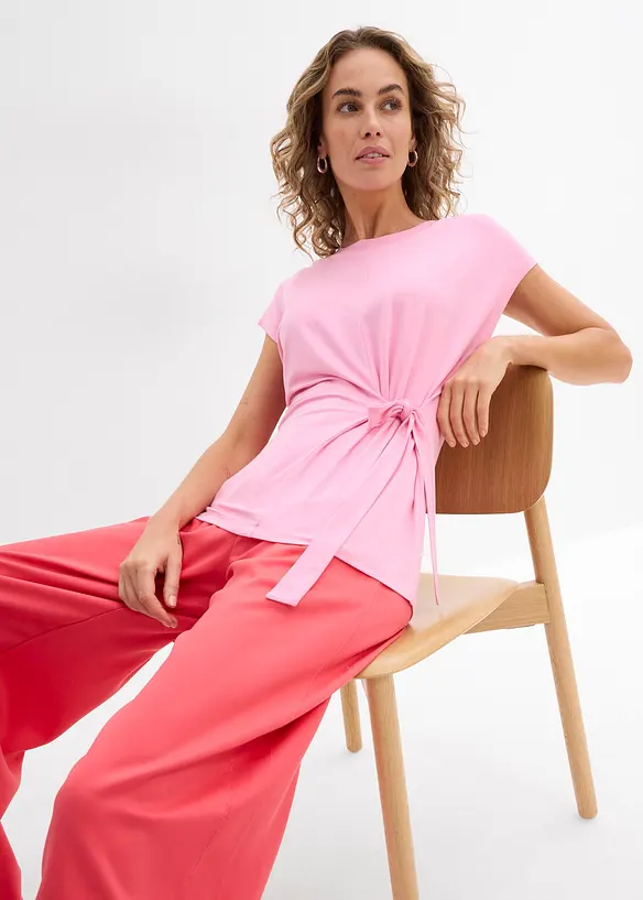 Topp av mjuk viskosmix, bonprix