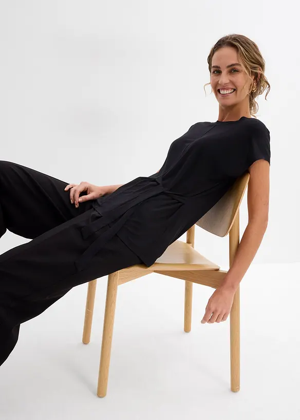 Topp av mjuk viskosmix, bonprix