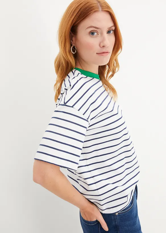 T-shirt av ekologisk bomull, bonprix