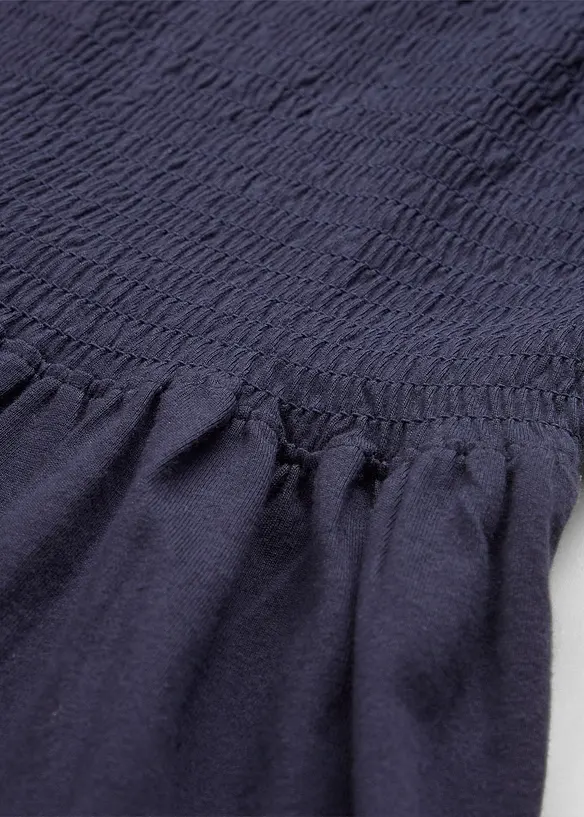 Jerseykl&auml;nning av ren bomull, bonprix