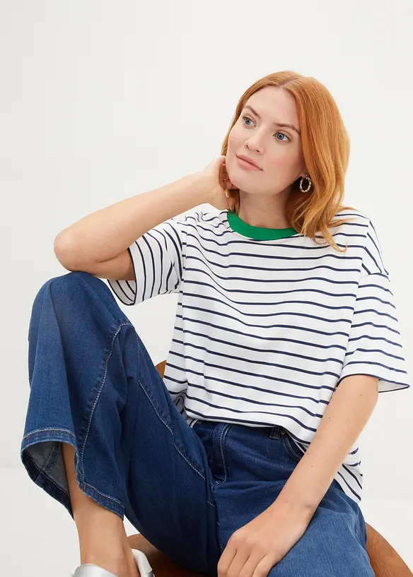 T-shirt av ekologisk bomull, bonprix