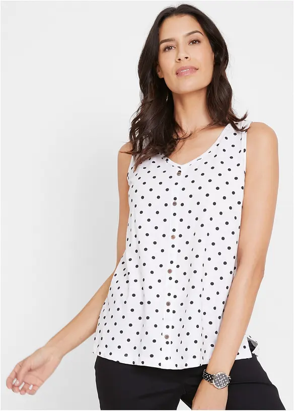 Linne med knappsl&aring;, bonprix