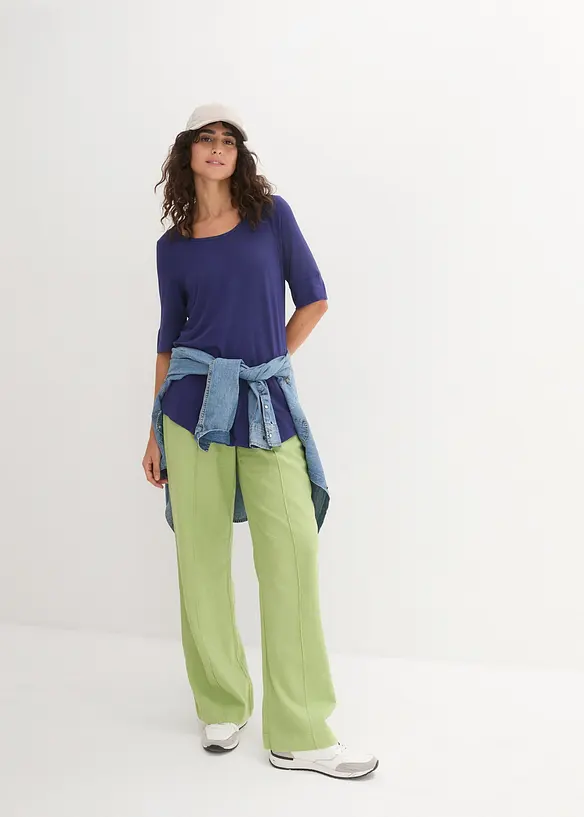 L&aring;ng topp i mjuk viskos, bonprix