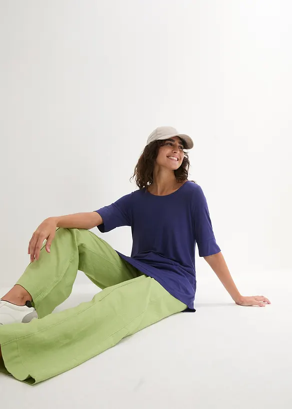 L&aring;ng topp i mjuk viskos, bonprix