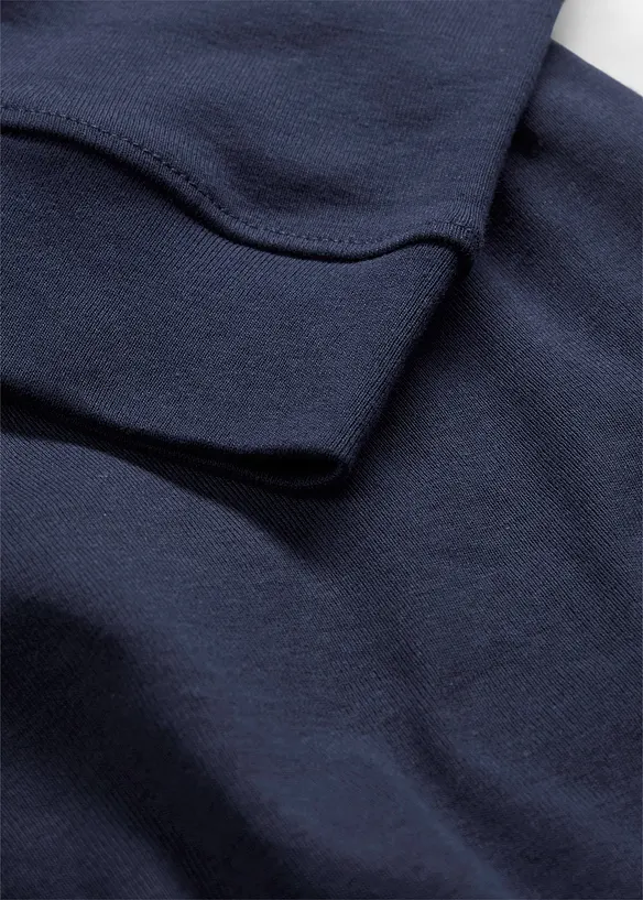 L&aring;ng&auml;rmad topp i ren ekologisk bomull, bonprix