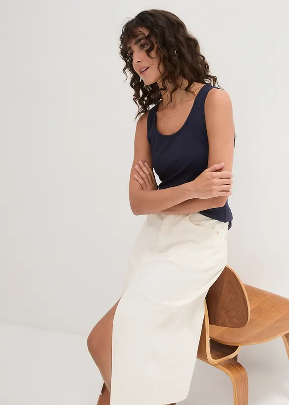 Stretchlinne (2-pack), bonprix