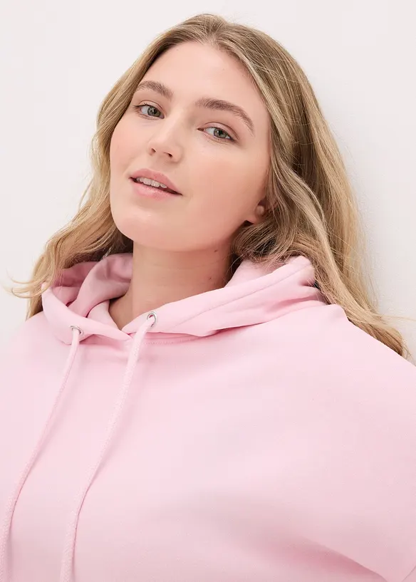 Sweatshirt i oversizemodell med huva, bonprix