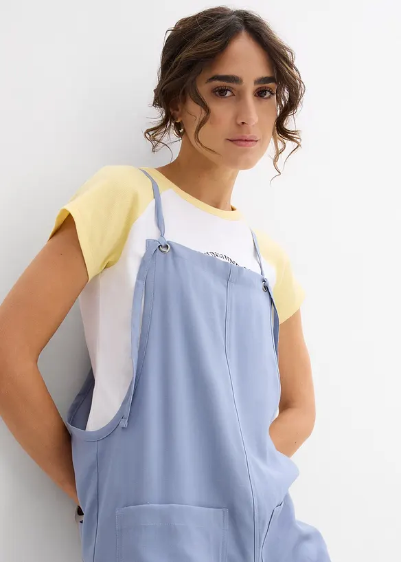 Jumpsuit av mjuk viskos, bonprix