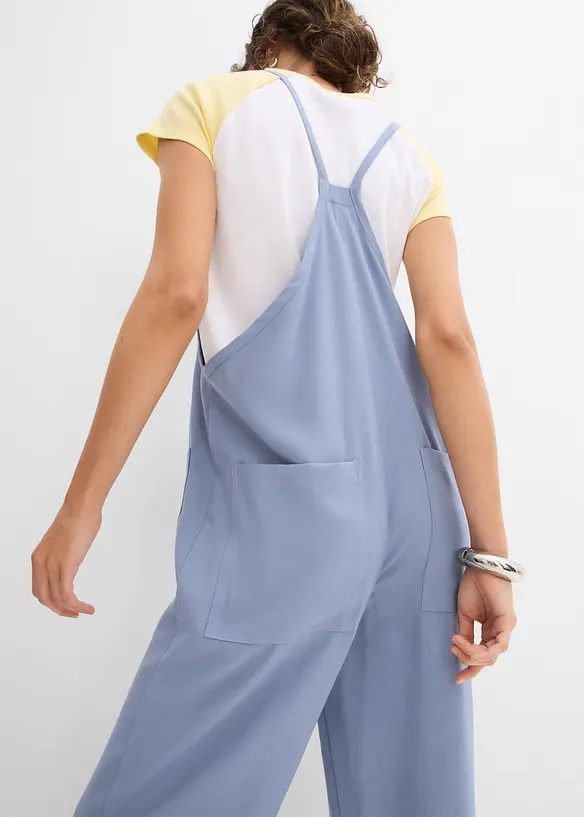 Jumpsuit av mjuk viskos, bonprix