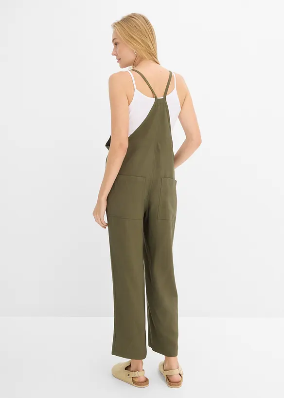 Jumpsuit av mjuk viskos, bonprix