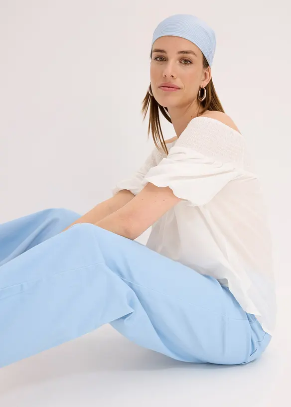 Culotter i elastisk bomullsmix, bonprix