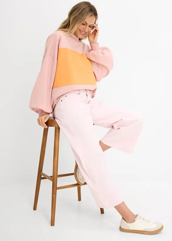 Culotter i elastisk bomullsmix, bonprix