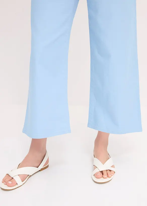 Culotter i elastisk bomullsmix, bonprix