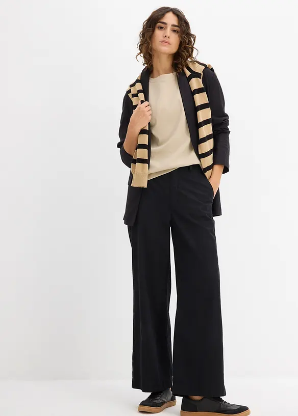 Topp i tjockt material av ekologisk bomull, bonprix