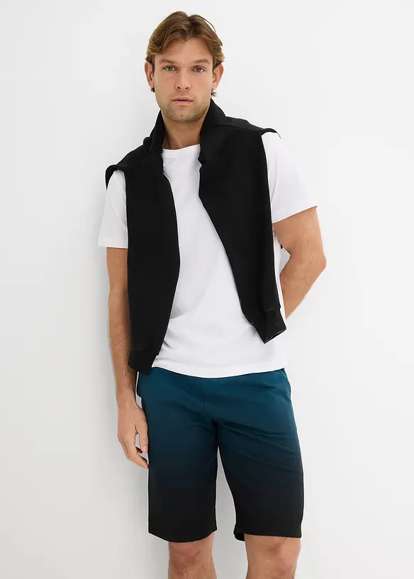 Sweatshorts med olika f&auml;rgnyanser, bonprix