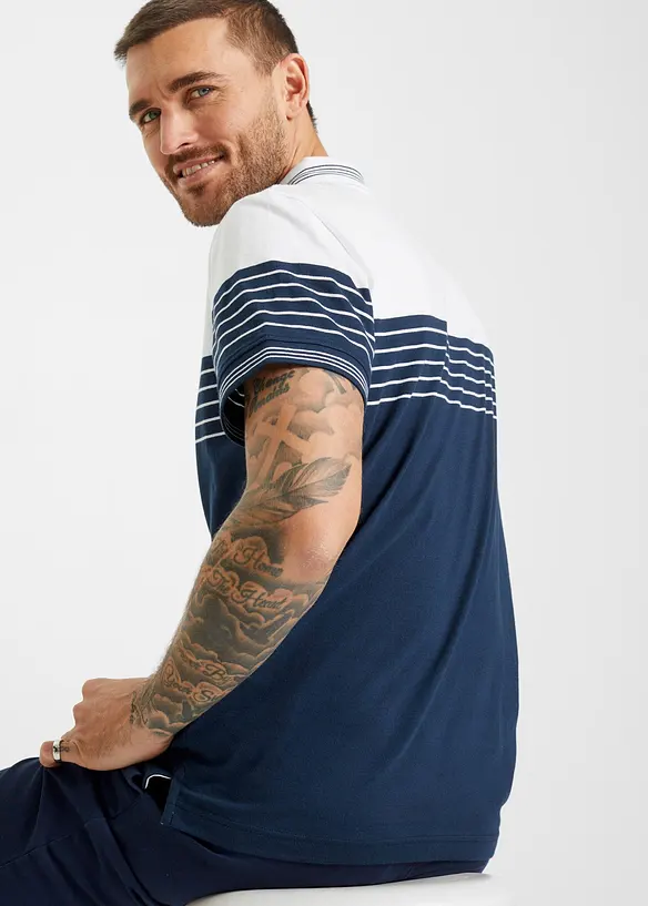 Pik&eacute;tr&ouml;ja i bomullsjersey, bonprix