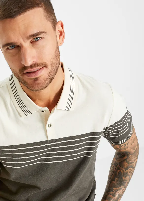 Pik&eacute;tr&ouml;ja i bomullsjersey, bonprix