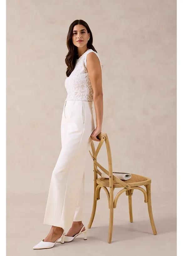 Byxa i vid modell, bonprix