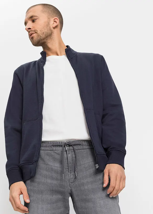 Tunna dra p&aring;-jeans med res&aring;rmidja, Regular Fit, Straight,, bonprix