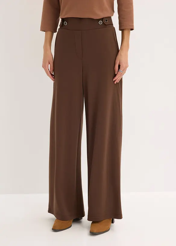 Jerseybyxa med dekorativ slejf, bonprix