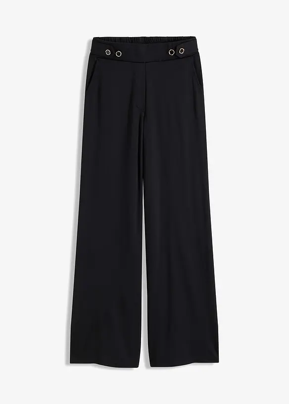 Jerseybyxa med dekorativ slejf, bonprix