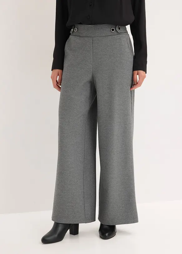 Jerseybyxa med dekorativ slejf, bonprix