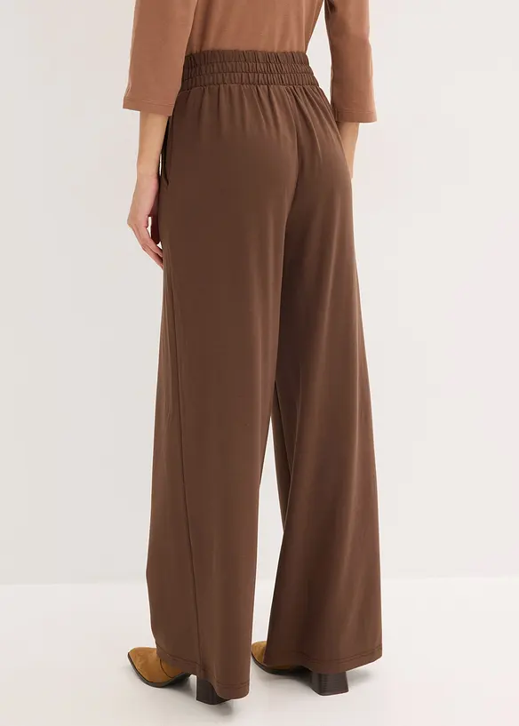 Jerseybyxa med dekorativ slejf, bonprix