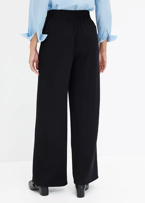 Jerseybyxa med dekorativ slejf, bonprix