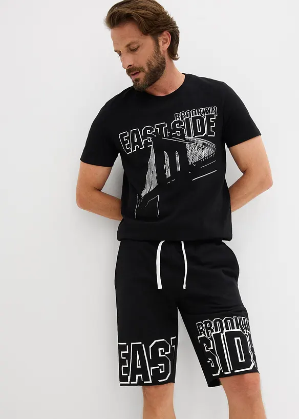 Trik&aring;shorts i ekologisk bomull, bonprix