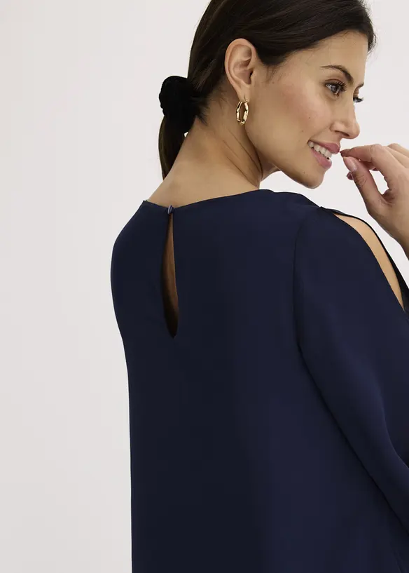 L&aring;ng blus i lager p&aring; lager-stil, bonprix