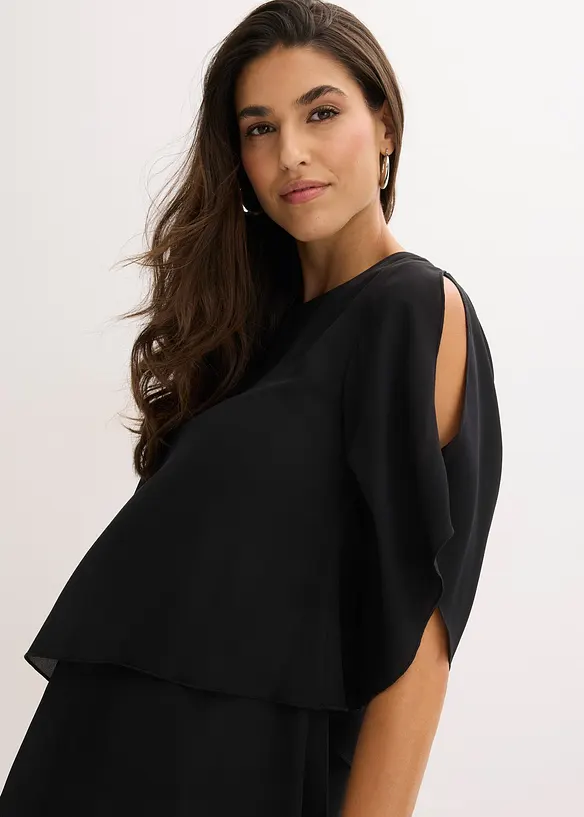 L&aring;ng blus i lager p&aring; lager-stil, bonprix