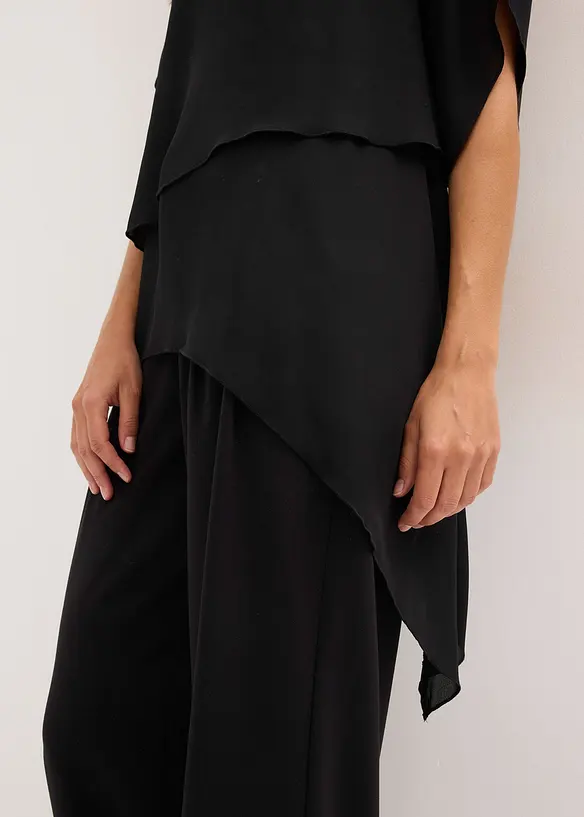 L&aring;ng blus i lager p&aring; lager-stil, bonprix