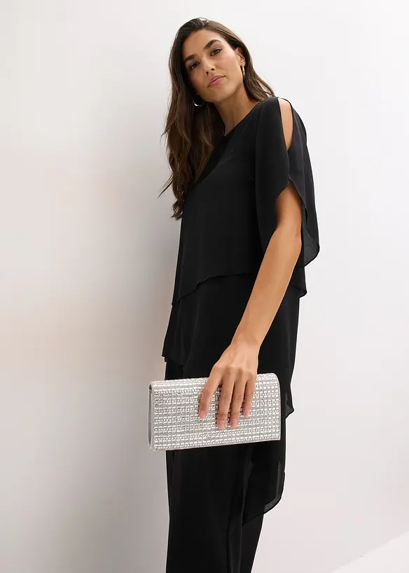 L&aring;ng blus i lager p&aring; lager-stil, bonprix