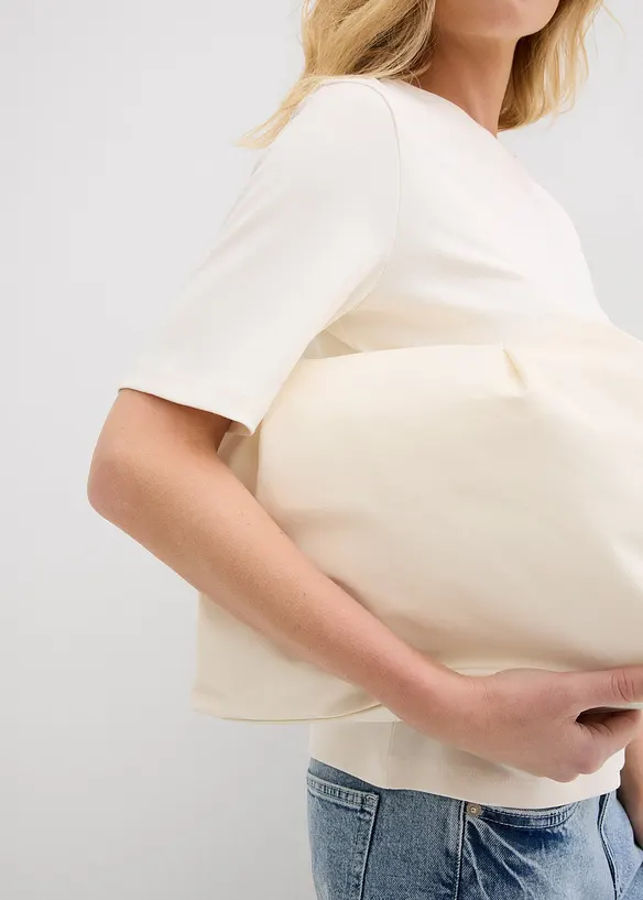 T-shirt av ren ekologisk bomull, bonprix