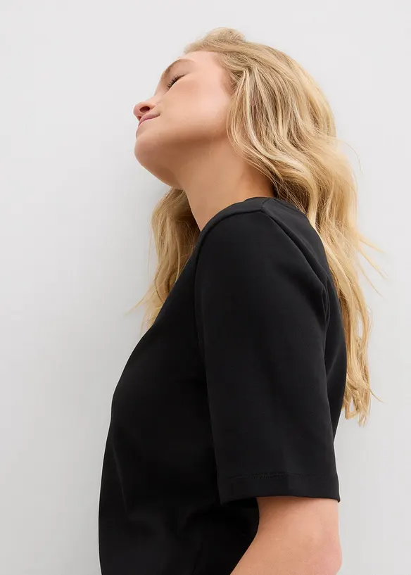 T-shirt av ren ekologisk bomull, bonprix