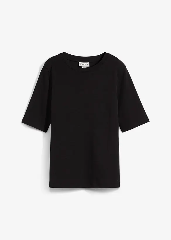 T-shirt av ren ekologisk bomull, bonprix