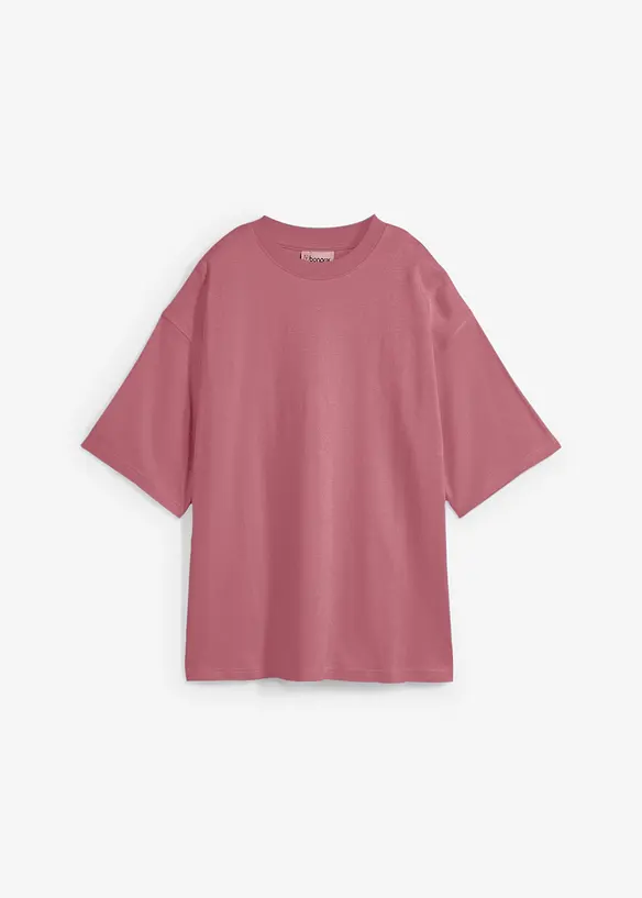 Oversizetopp av tjock jersey i ekologisk bomull, bonprix
