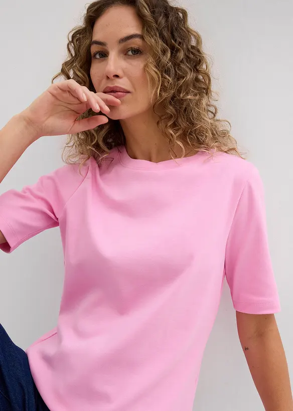 T-shirt av ren ekologisk bomull, bonprix