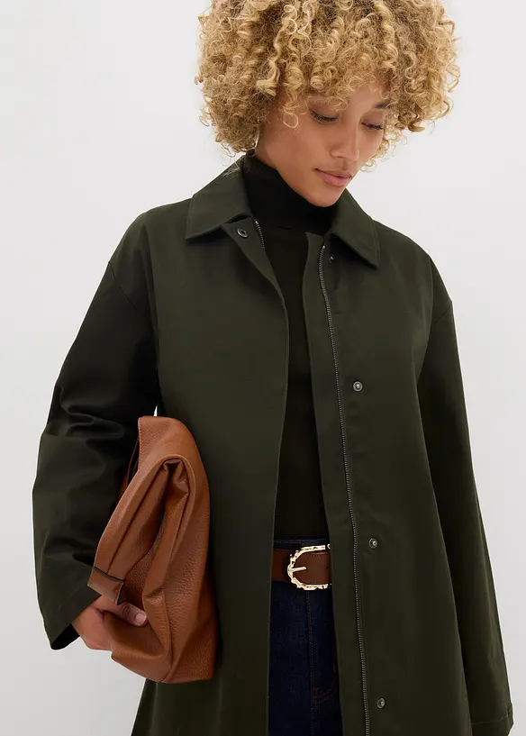 Trenchcoat i vattenavvisande material, bonprix