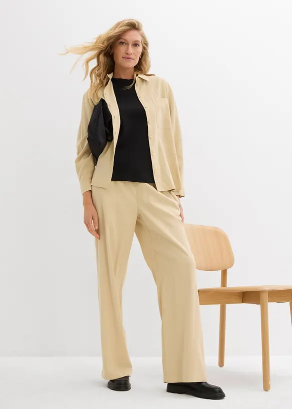 T-shirt av ren ekologisk bomull, bonprix