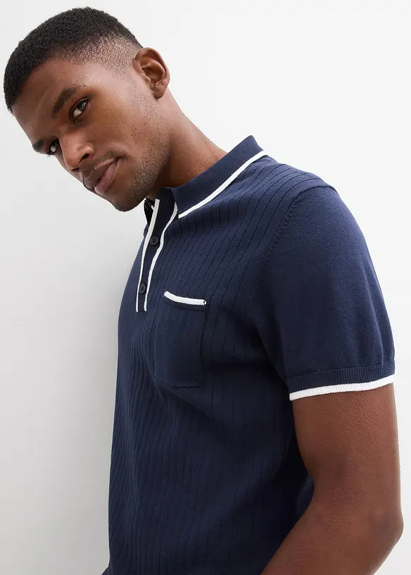 Pik&eacute;tr&ouml;ja med kontrastf&auml;rgade detaljer, bonprix