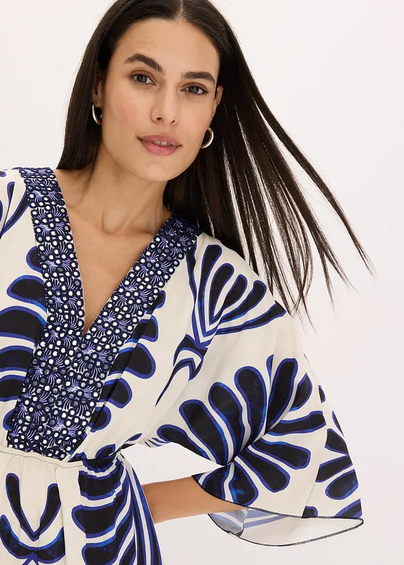 Maxikl&auml;nning i f&ouml;ljsam viskos, bonprix